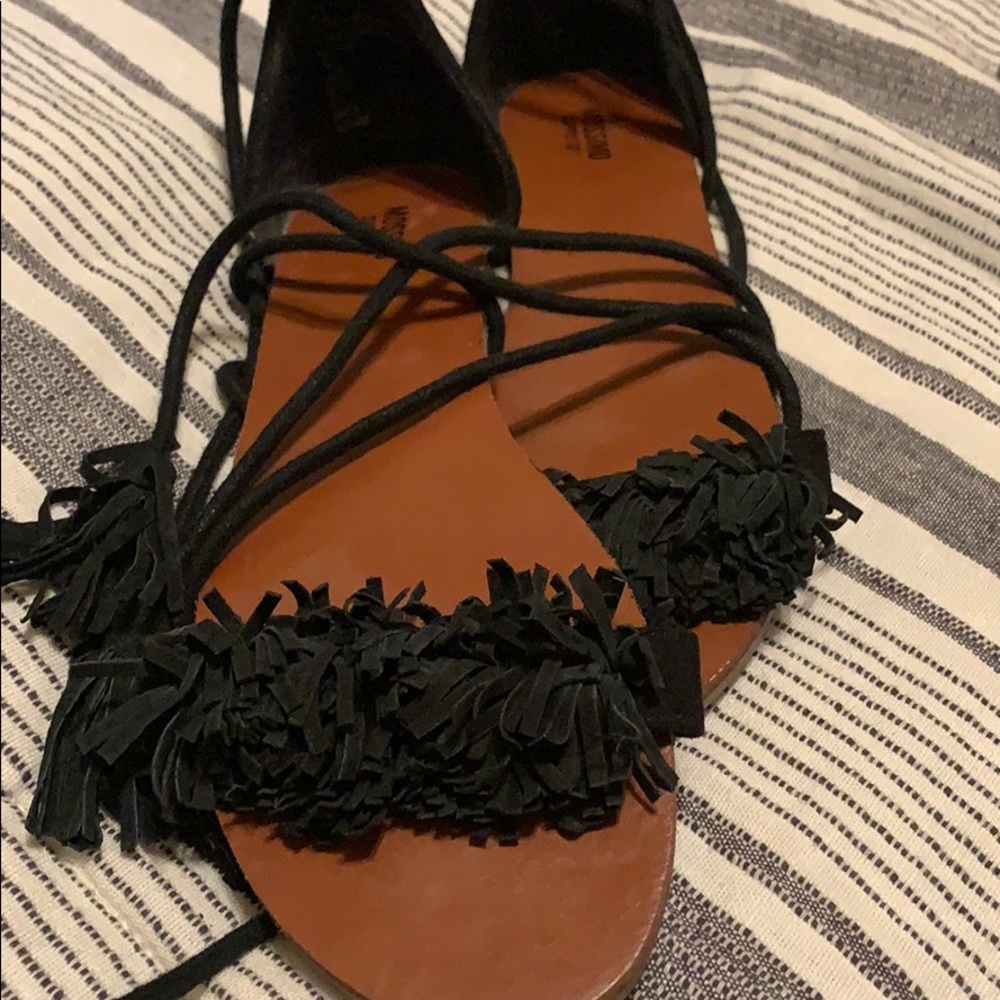 Wrap up sandals